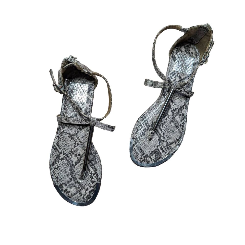New Dolce Vita Labelle snakeskin print bar sandal Size 5.5